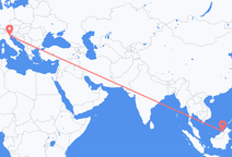 frá Bandar Seri Begawan til Feneyja