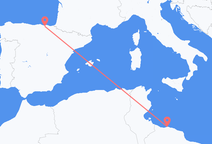 Voli da Tripoli a Bilbao