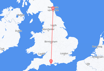 Flyrejser fra Bournemouth, England til Newcastle upon Tyne, England