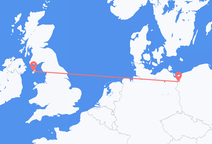 Flyrejser fra Stettin til Douglas