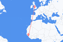 Conakry nach Bristol