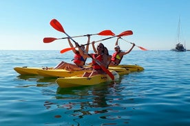 リスボンのカスカイス湾でのプライベートシーカヤック：滑走と探検！