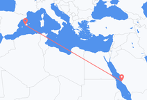 Flights from Jeddah to Palma