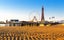 Photo of Blackpool Tower and Central Pier Ferris Wheel, Lancashire, England, UK.