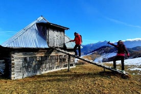 Wandelen dacht dat de beste bergdorpen in Roemenië-privétour vanuit Brasov