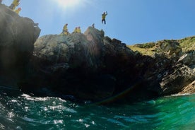 Hálfsdags Coasteering í Newquay Cornwall