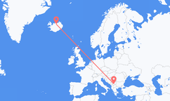 Flights from Pristina to Akureyri
