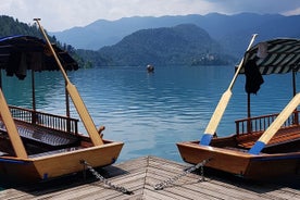 Tour di un'intera giornata al Lago di Bled e alla capitale di Lubiana da Capodistria / Trieste