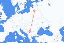 Pristina to Vilnius