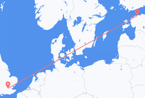 Flug frá Tallinn til London