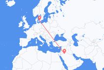 Flyg från Al Jawf Region till Köpenhamn