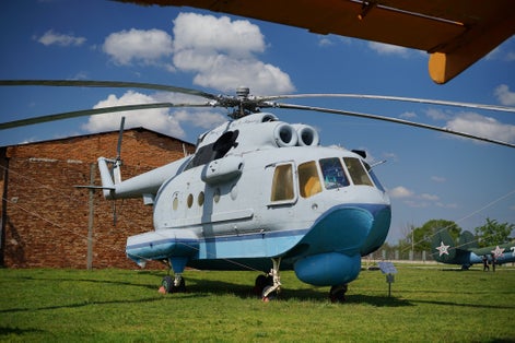 photo of view of Aviation Museum in Bulgaria, Krumovo. Old Soviet, German and American aircraft from the first and second world wars.,Burgas Bulgaria.