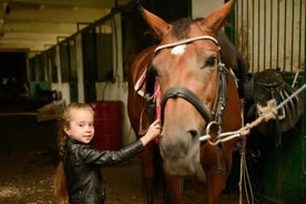 60 min d'équitation dans la ville de Lviv près du territoire stable