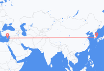 Vuelos de Ulsan a Lárnaca