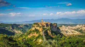 Mystic Orvieto og den døende byen "Civita di Bagnoregio"