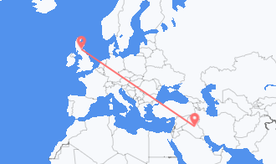 Iraq to Scotland