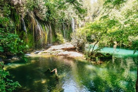 Antalya: Borgarferð með fossum og kláfferju