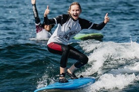 Cours de surf en groupe à Playa de las Americas