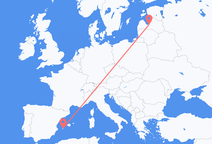 Flights from Riga to Ibiza