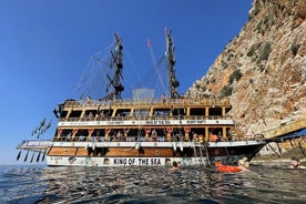 Piratenbootstour in Alanya: Ein entspannter Tagesausflug mit Mittagessen