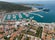 Photo of aerial view of Cruise Ship in the Cesme Marina, Turkey.