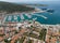 Photo of aerial view of Cruise Ship in the Cesme Marina, Turkey.