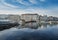 Photo of Bains des Paquis Public Baths at Lake Geneva, Switzerland.