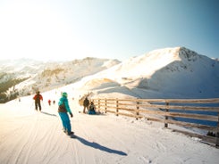 photo of Ski resort Zell am See in Austria.