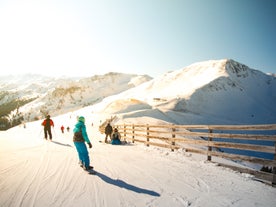 photo of Ski resort Zell am See in Austria.