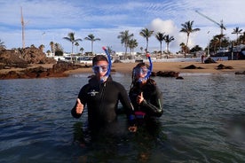 Expérience de plongée avec tuba à Lanzarote