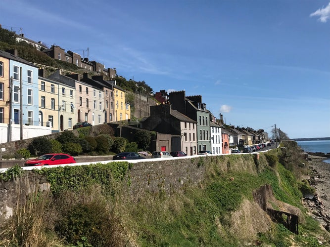 Photo of Coastal houses cobh cork Ireland.