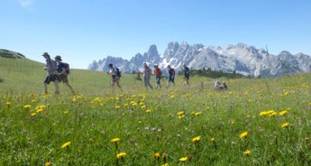 Hiking in the Dolomites