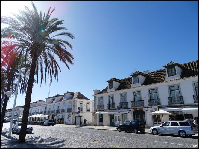 Photo of Riverfront avenue, Vila Real de Santo António,Portugal.