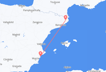 Flyg från Girona, Spanien till Alicante, Spanien