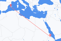 Asmara to Palma