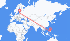 Riga to Davao City