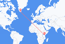 Flyrejser fra Mount Kilimanjaro til Narsarsuaq