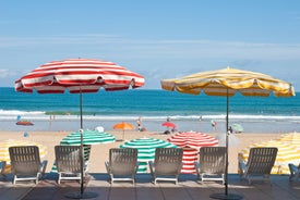 Photo of Biarritz Grande Plage in summer,France.