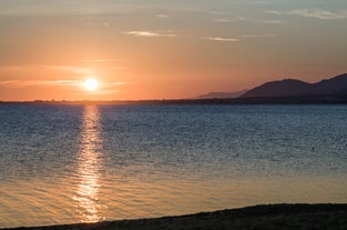 Photo of Cunda Island coastline view in Ayvalik Town of Turkey.