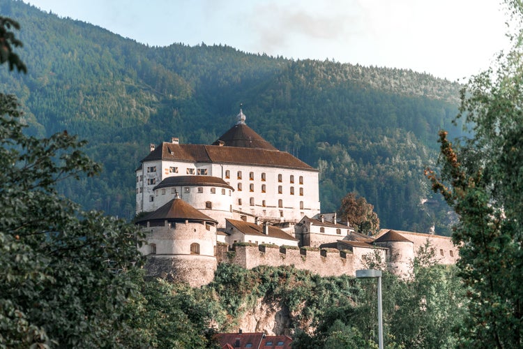 photo of view of Festung Kufstein - stronghold in Stadt Kufstein, Austria.