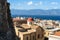 View of the roof of the church Chiesa degli Ottimati, also called Santa Maria Annunziata, is a Roman Catholic church in Reggio Calabria, Italy.