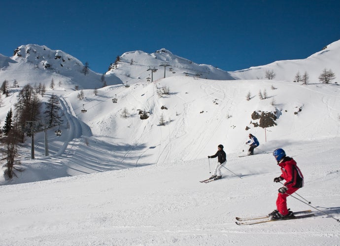 photo of Ski resort Madonna di Campiglio in Italy.