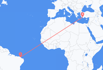 Flights from Fortaleza to Dalaman