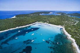 Sakarun Beach Smågruppsbåttur och skeppssnorkling