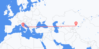 Flights from Kyrgyzstan to Italy