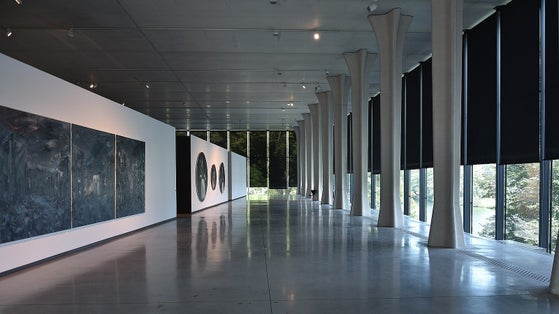 Photo Inside the La Boverie Museum.