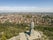 Photo of aerial view of the Alyosha soldier monument in Plovdiv, Bulgaria.