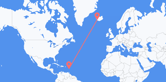 Dominica to Iceland