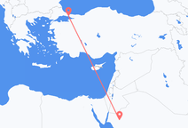 Flights from Tabuk to Istanbul