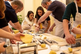 Cursus pasta maken bij de lokale bevolking in Triëst